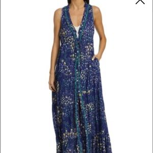 Poupette Saint Barth’s Blue Bouquet Nana Dress